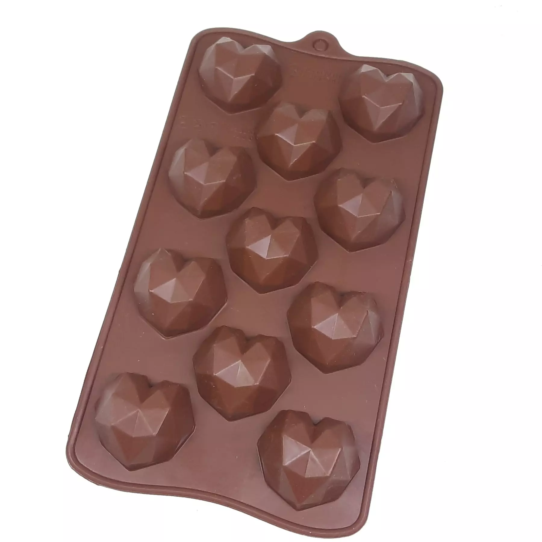 قالب شکلات جنس سلیکونی طرح قلب سورپرایز