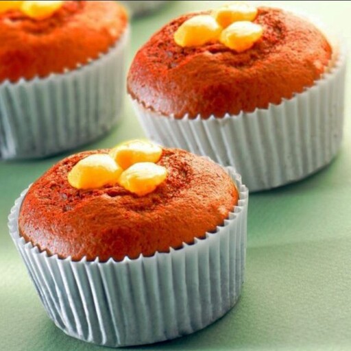 تگرال ساتین کرم کیک اورنج ولوت (پودر کیک نارنجی رنگ) 500 گرمی گلنان پوراتوس