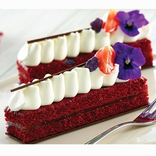 تگرال ساتین کرم کیک رد ولوت (پودر کیک قرمز رنگ) 500 گرمی گلنان پوراتوس