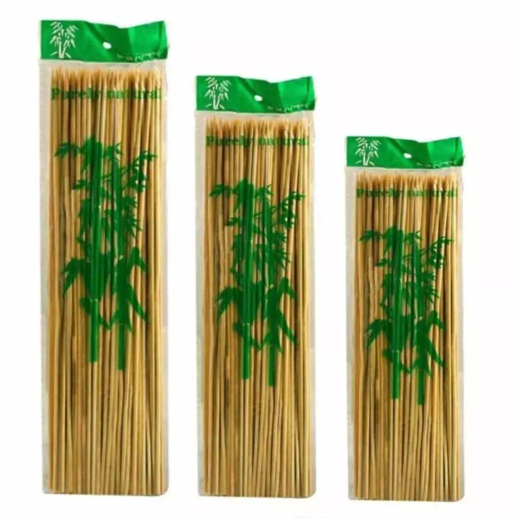 سیخ چوبی طول 20 سانت باریک