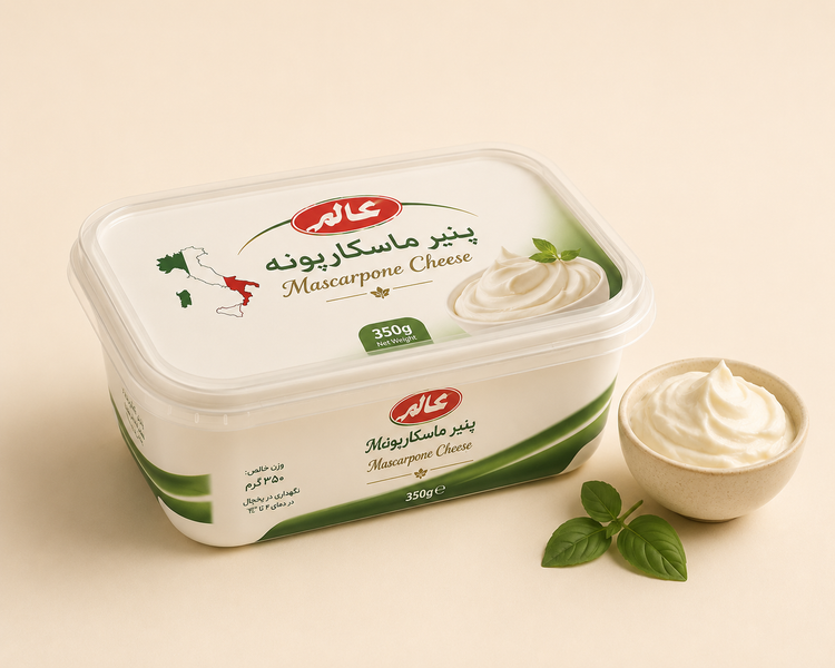 پنیر ماسکارپونه 350 گرمی (ارسال فقط داخل شهر تهران)