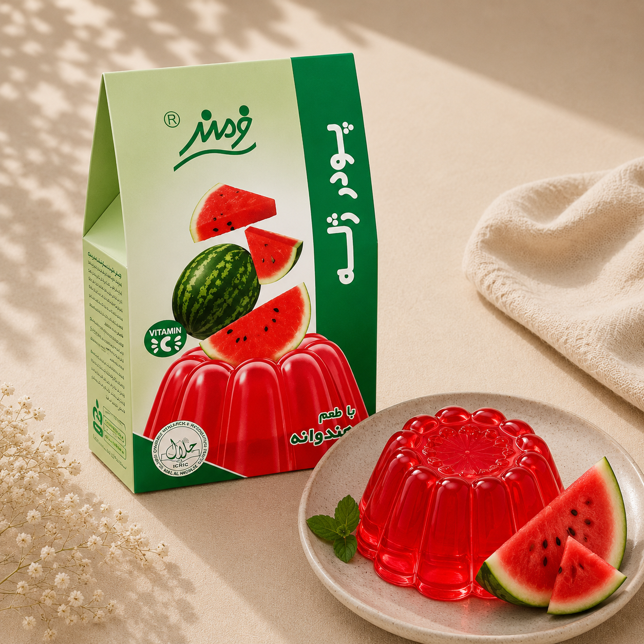 پودر ژله هندوانه فرمند 100 گرمی
